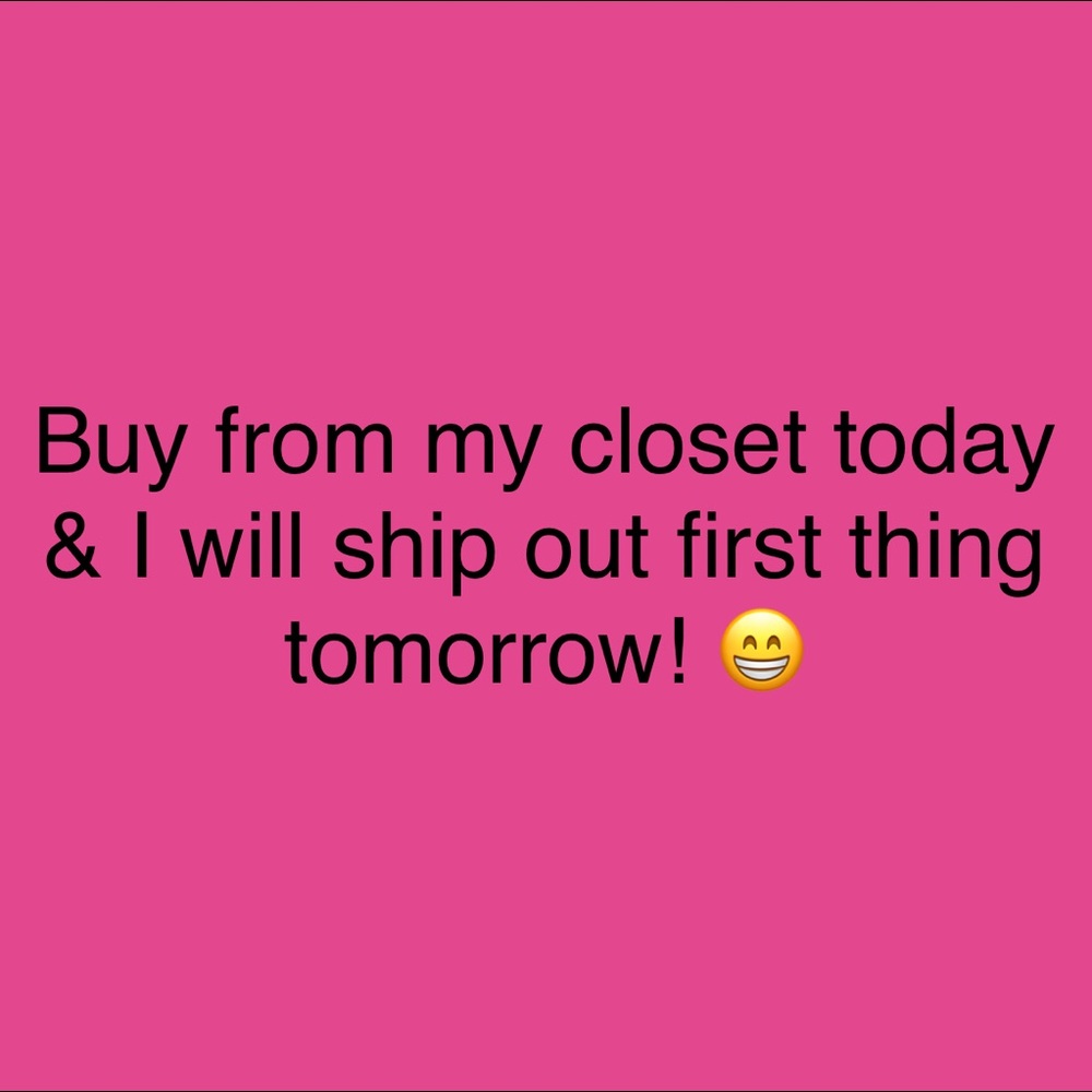 Everything must go!